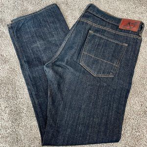 Men's Dockers Straight Fit Denim Dark Blue wash 36x34
